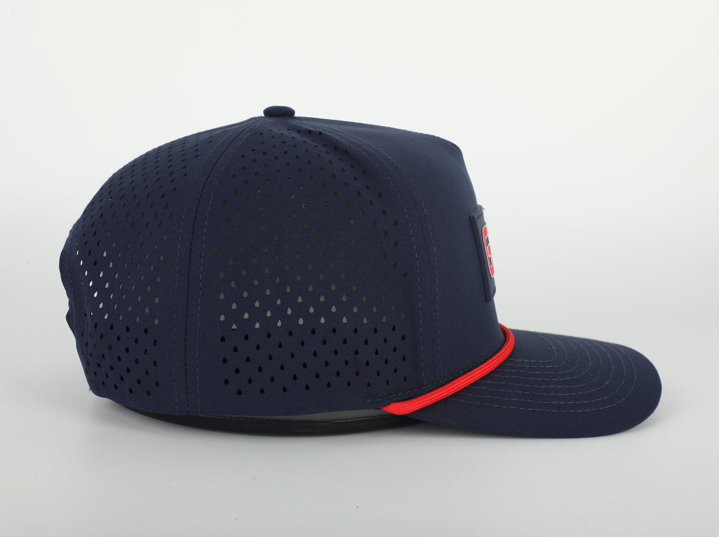 The Minny Golf | Perforated 5-Panel Snapback Rope Hat - Minny Golf Co