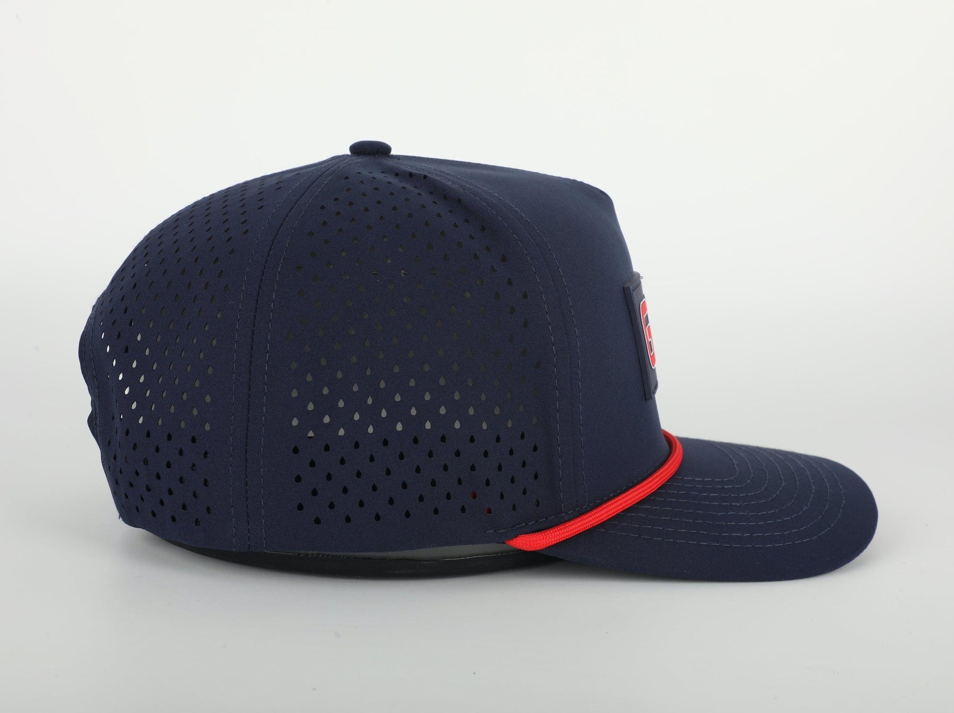 The Minny Golf | Perforated 5-Panel Snapback Rope Hat - Minny Golf Co