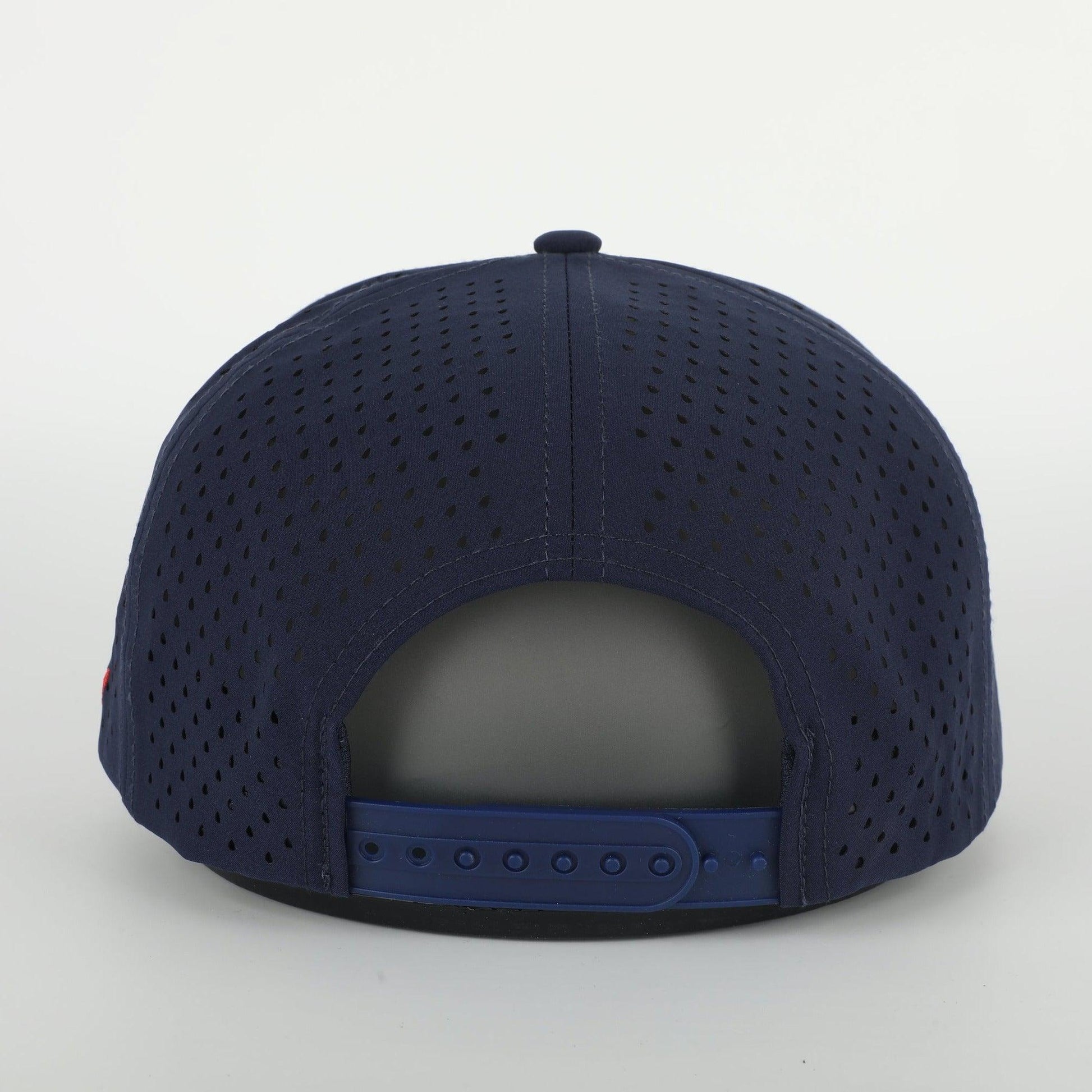 The Minny Golf | Perforated 5-Panel Snapback Rope Hat - Minny Golf Co