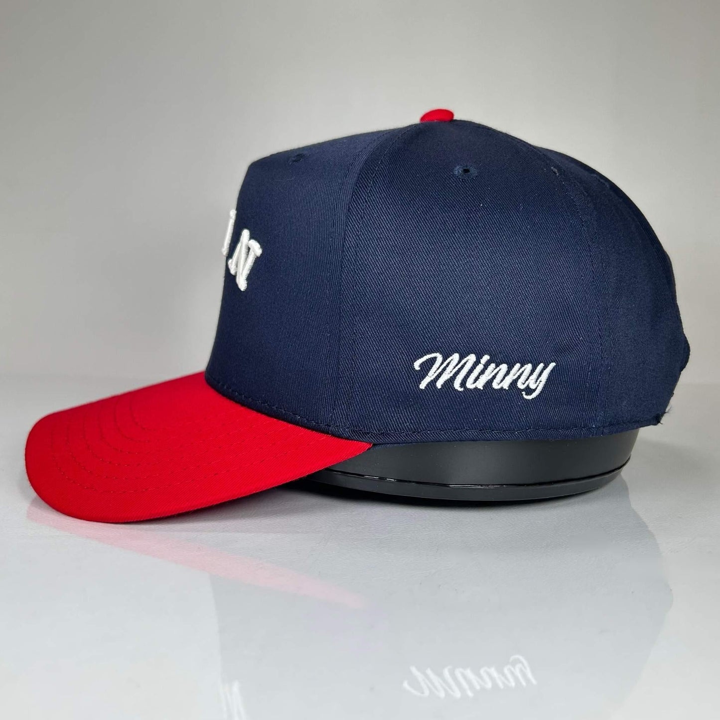 Minnesota NICE Vintage Snapback (Red/Navy/White) | Minny Co. - Minny Golf Co