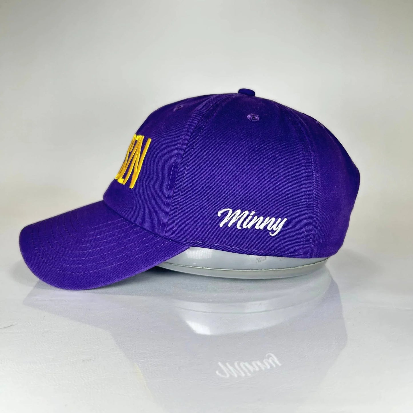 SKOLSZN Cleanup Dad Cap – Minnesota Football Inspired (Purple)