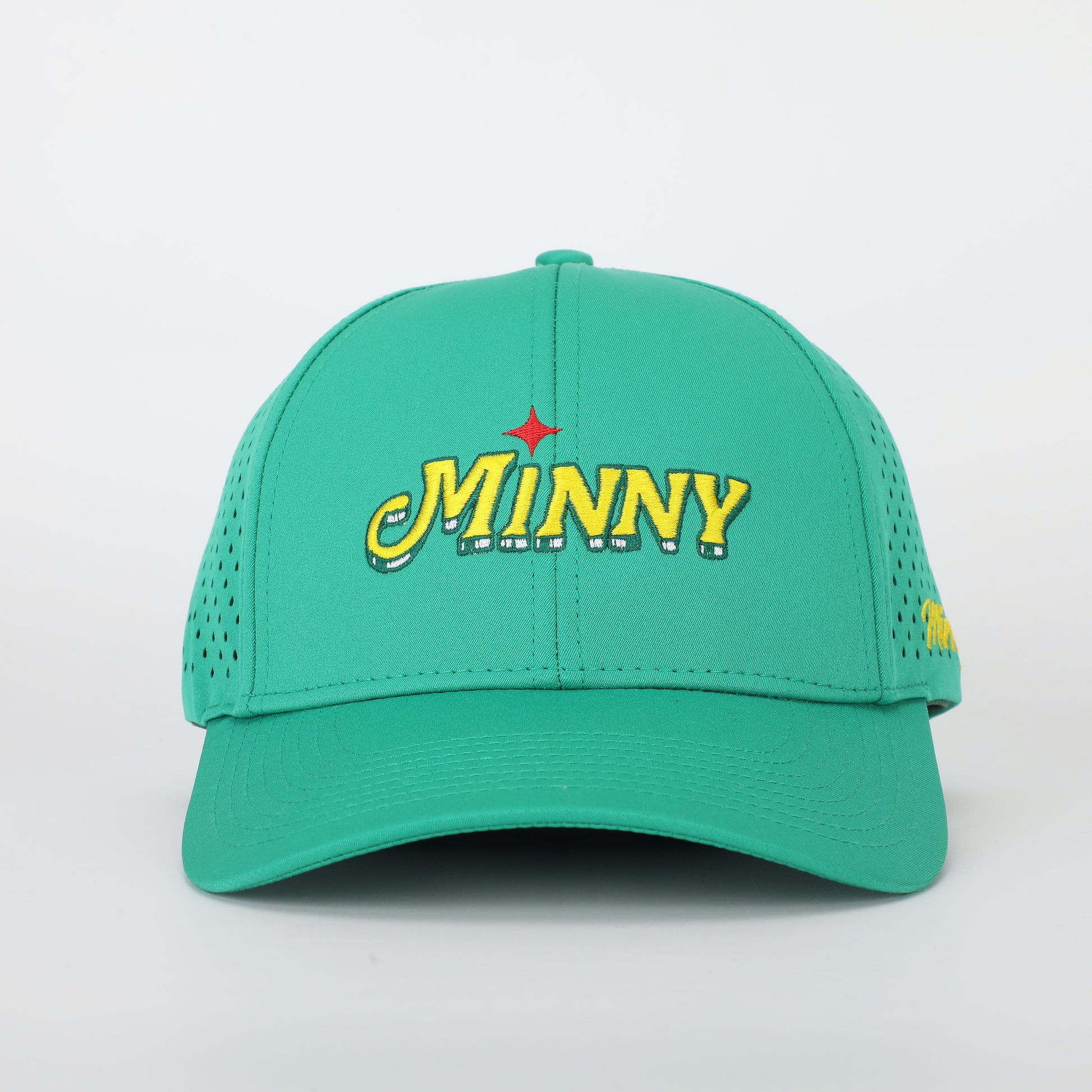 The Minny Northstar | Perforated 6-Panel Snapback Hat - Minny Golf Co 