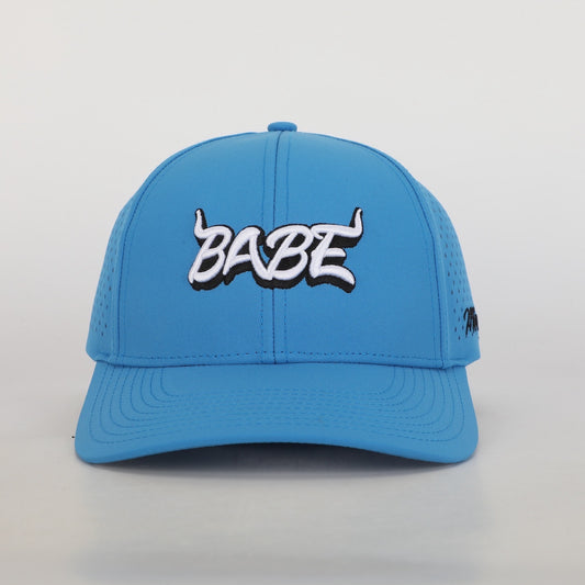 The Babe | Perforated 6-Panel Snapback Hat