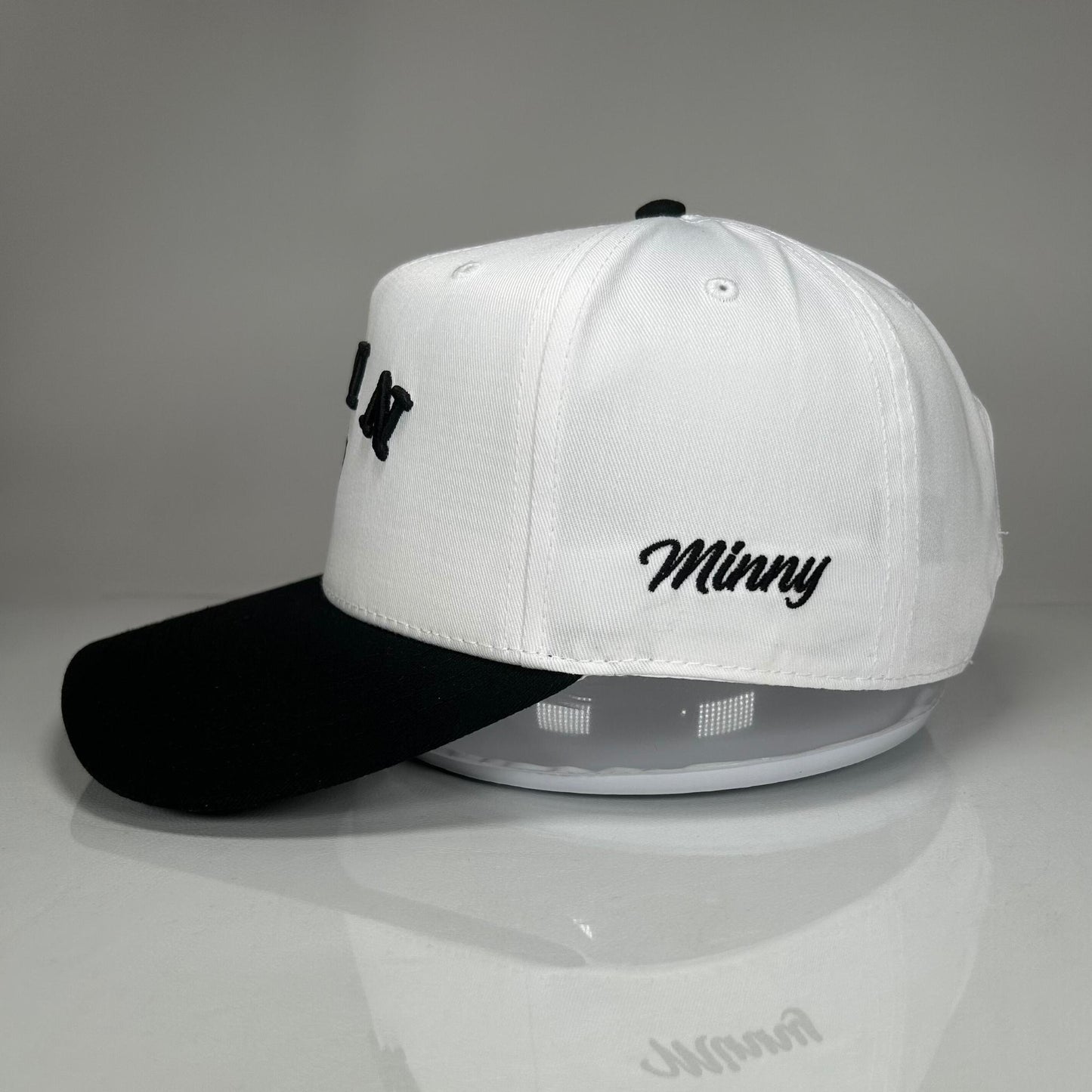 Minnesota NICE Vintage Snapback (Black/White) | Minny Co.