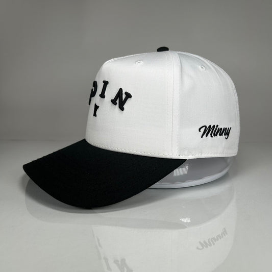 Minnesota NICE Vintage Snapback (Black/White) | Minny Co.