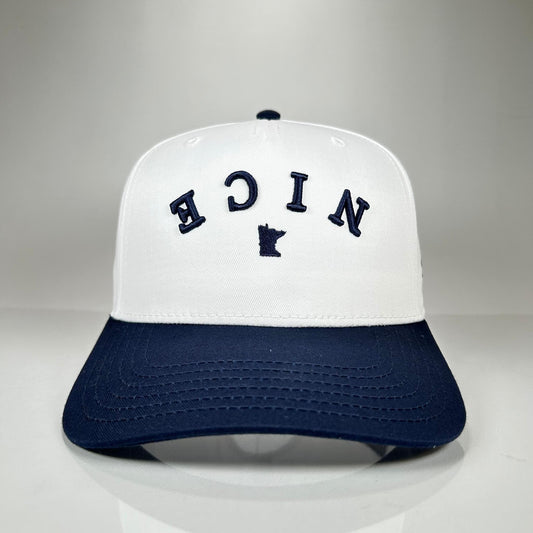 Minnesota NICE Vintage Snapback (Navy/White) | Minny Co.