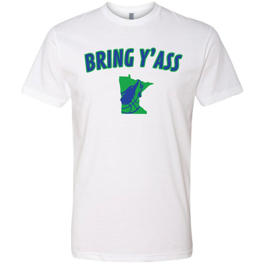 BRING Y'ASS Limited Release T-Wolves T-Shirt - Minny Golf Co 