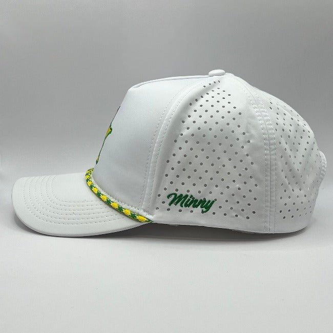 The Minny Masters - Perforated Snapback Rope Cap – Minny Golf Co